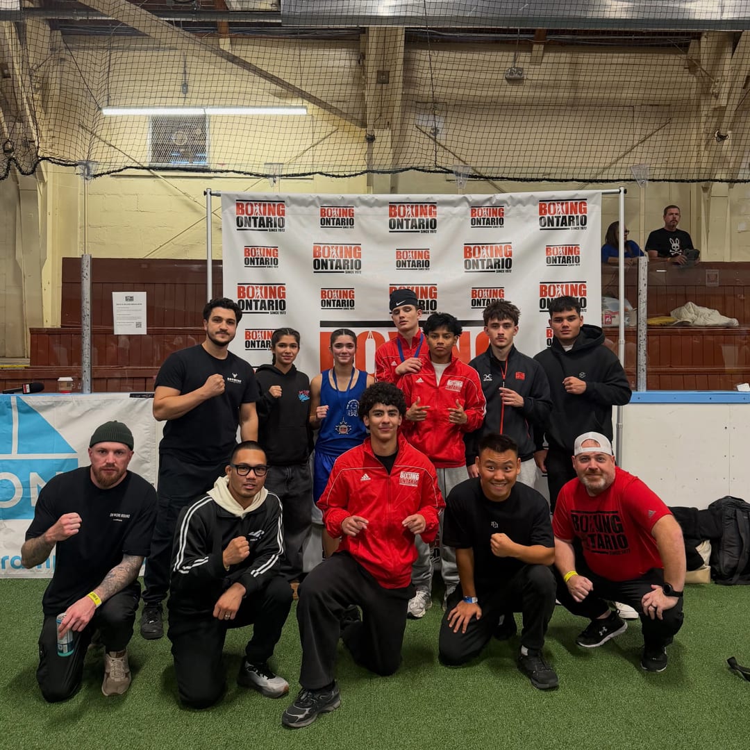 Boomerz Boxing competitors in the 2026 Golden Gloves Provincial championships